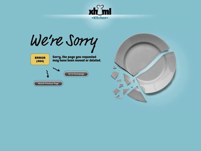 404 Error Page