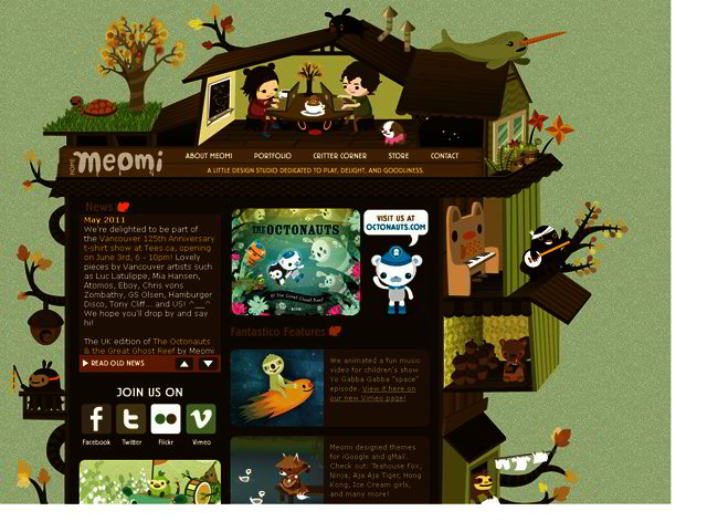 Illustrations in Web Design