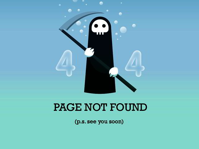 404 Error Page