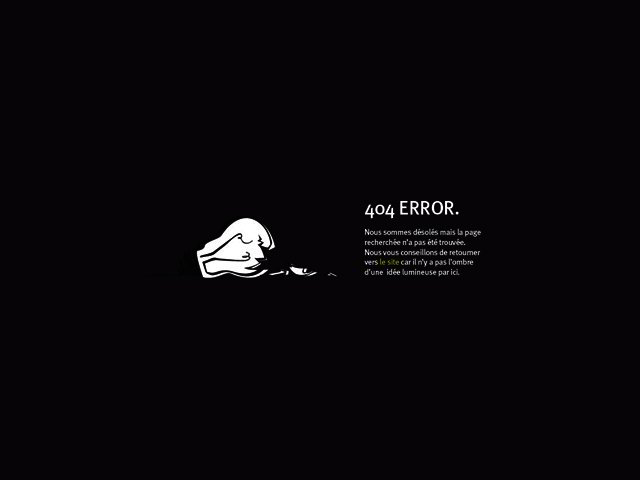 404 Error Page