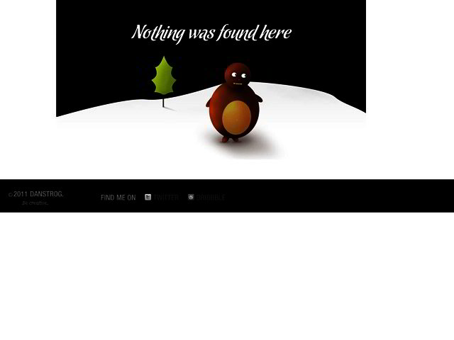 404 Error Page