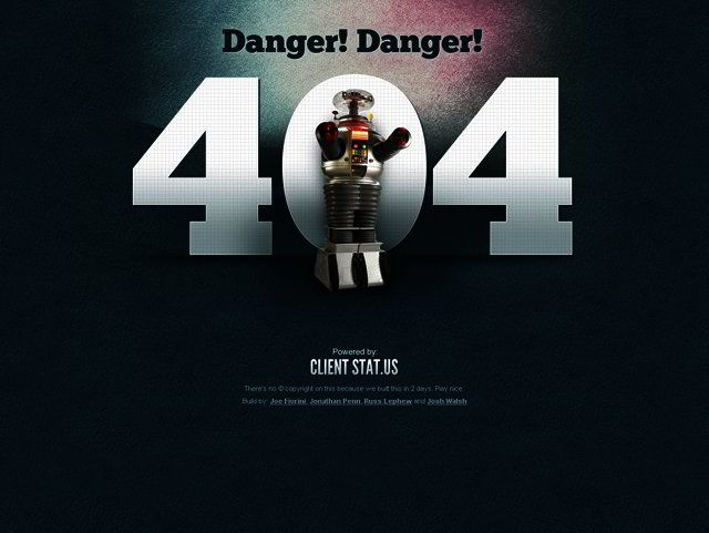 404 Error Page