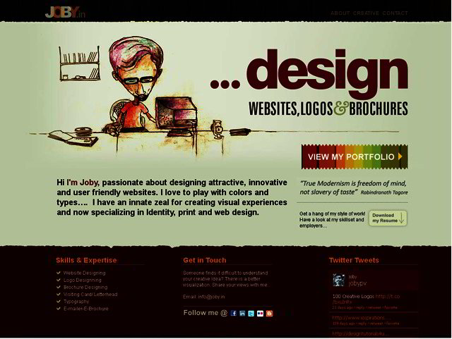 Illustrations in Web Design