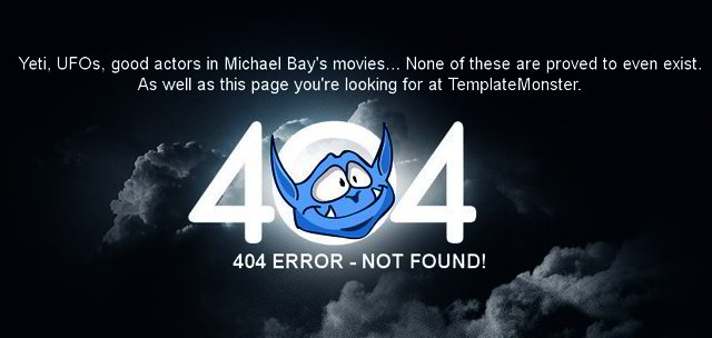 404 Error Page