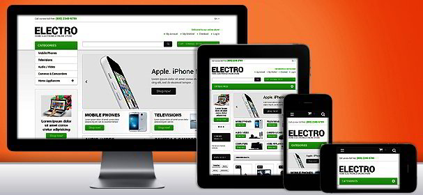 Electronics Store Responsive Magento Theme