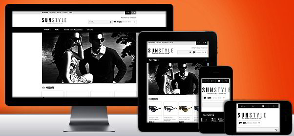 Responsive Sunglasses Store Magento Theme