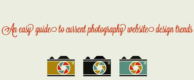 photography website design