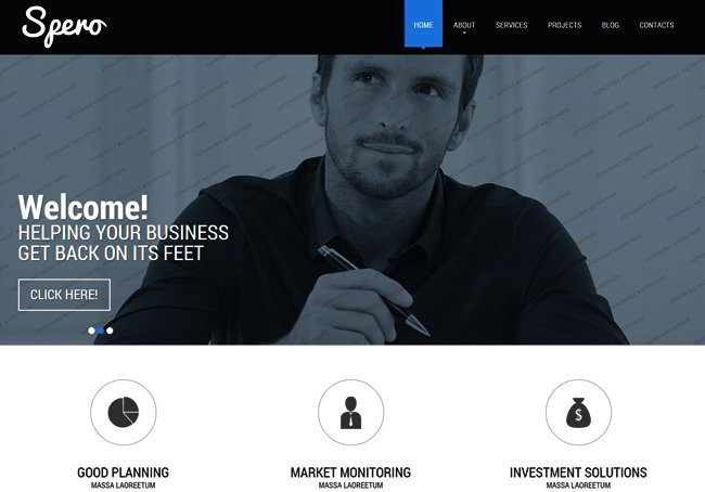 Business Consultancy Web Template