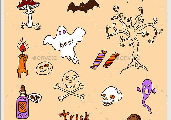 20 Halloween Design Resources from Graphicriver | Website Templates