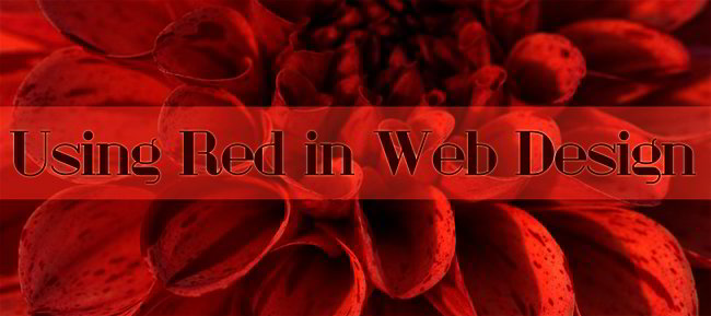 Using Red in Web Design | Website Templates