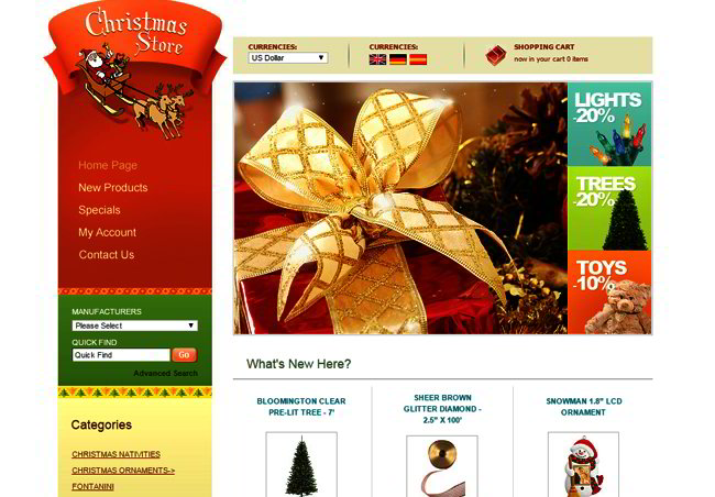 Web Templates for Christmas