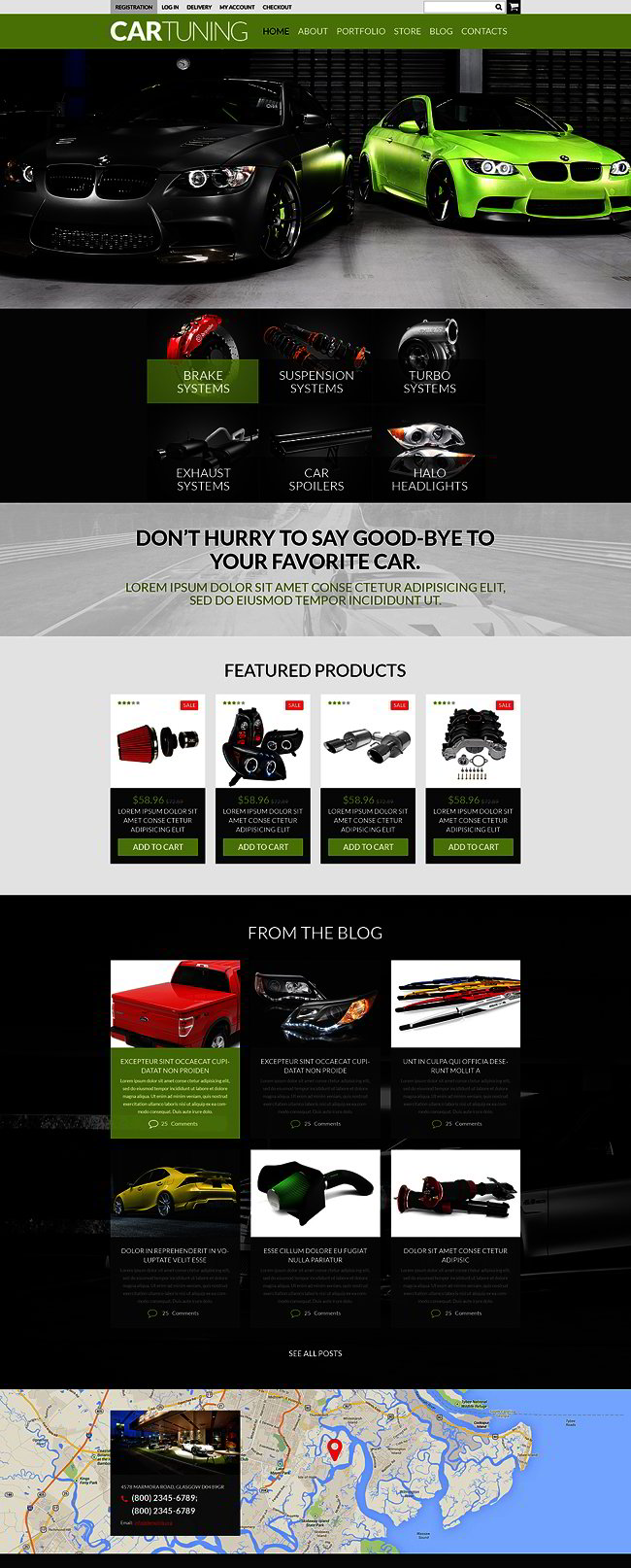 Auto Tuning Workshop WooCommerce Theme