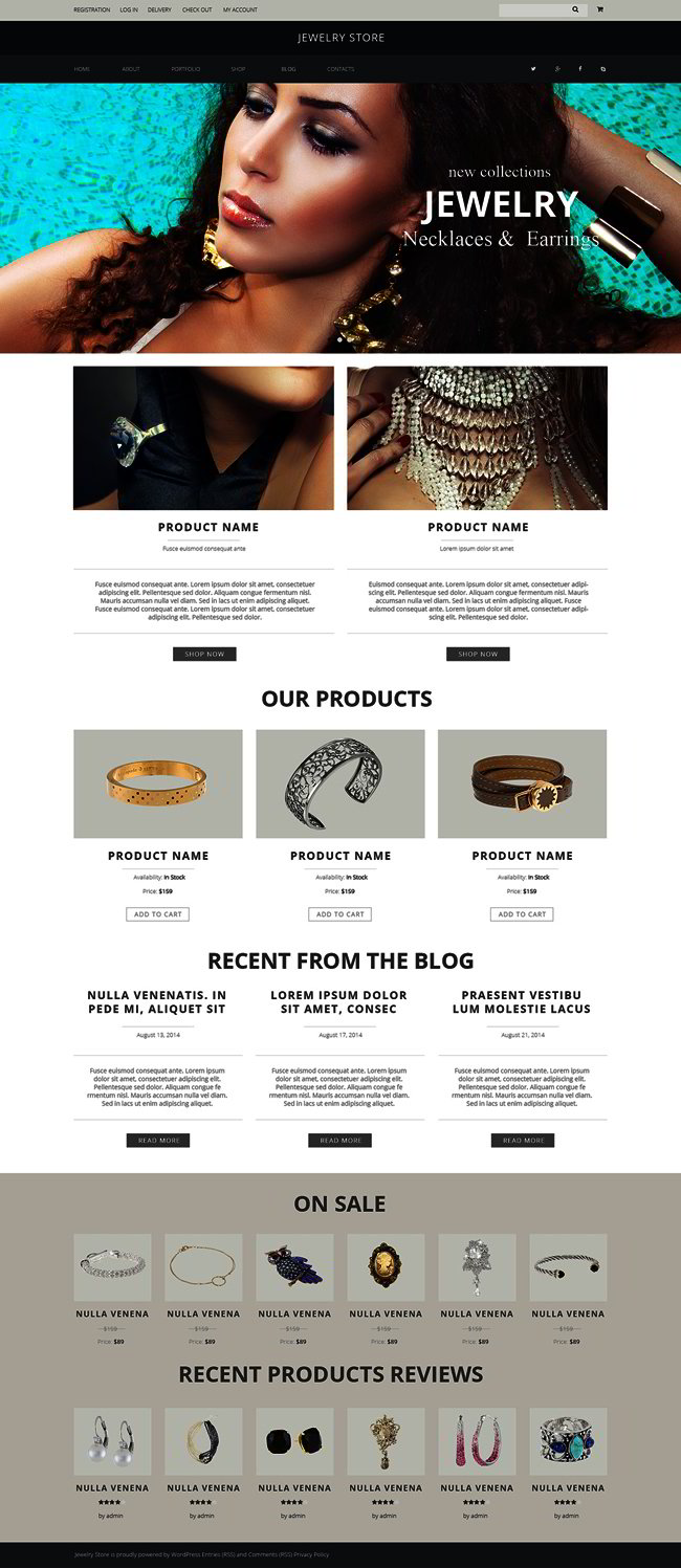 Jewelry Pieces WooCommerce Theme