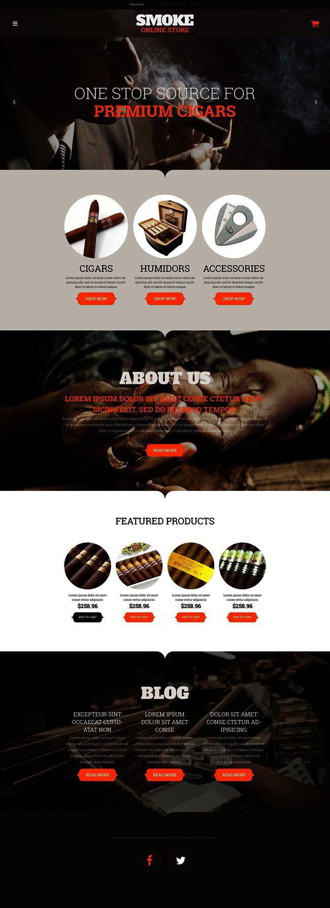 Smoke Shop WooCommerce Theme