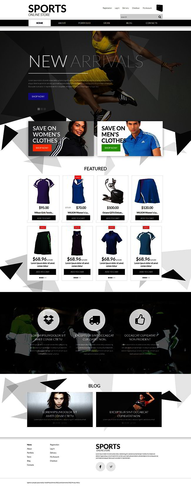 Sports Apparel WooCommerce Theme