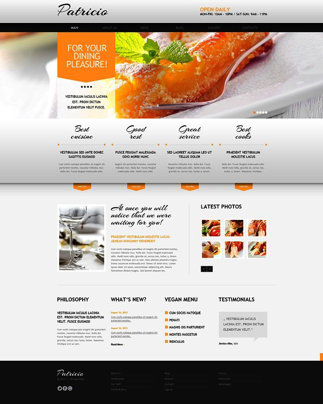 Bootstrap Responsive Joomla Template