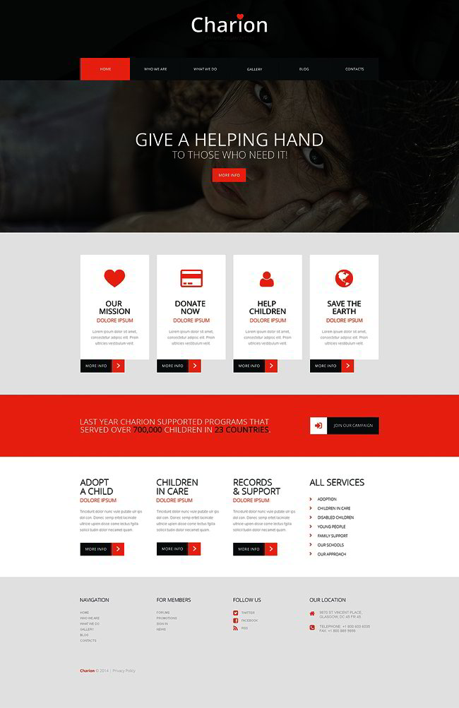 Tender Heart Community WordPress Theme