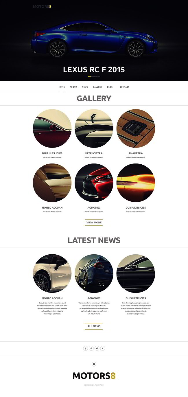 Car Responsive WordPress Theme