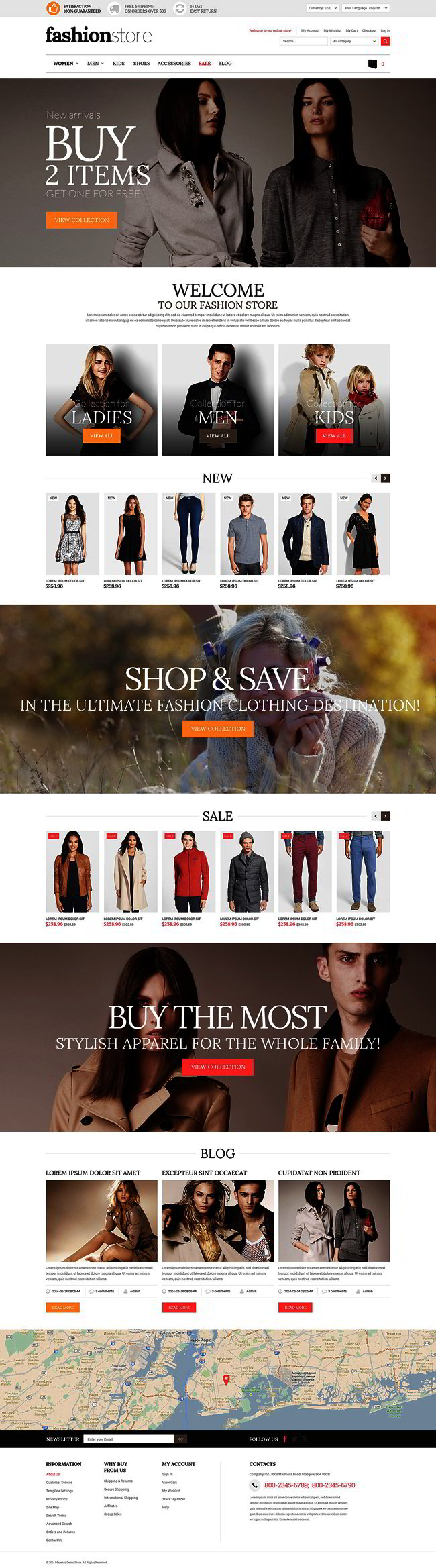 Fashion Store Magento Theme