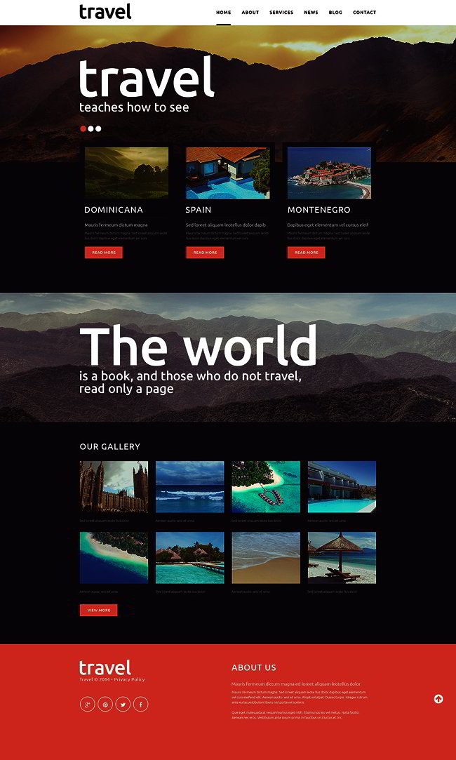 Travel Spot Joomla Template