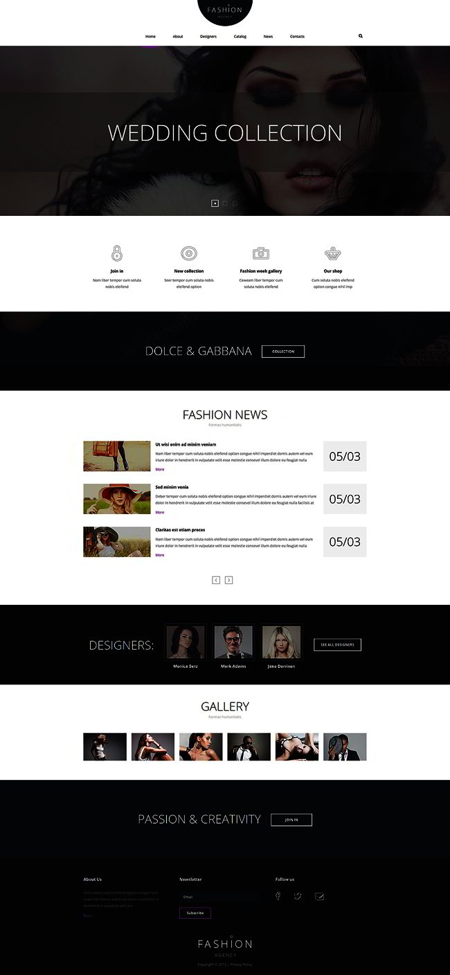 Fashion Joomla Template
