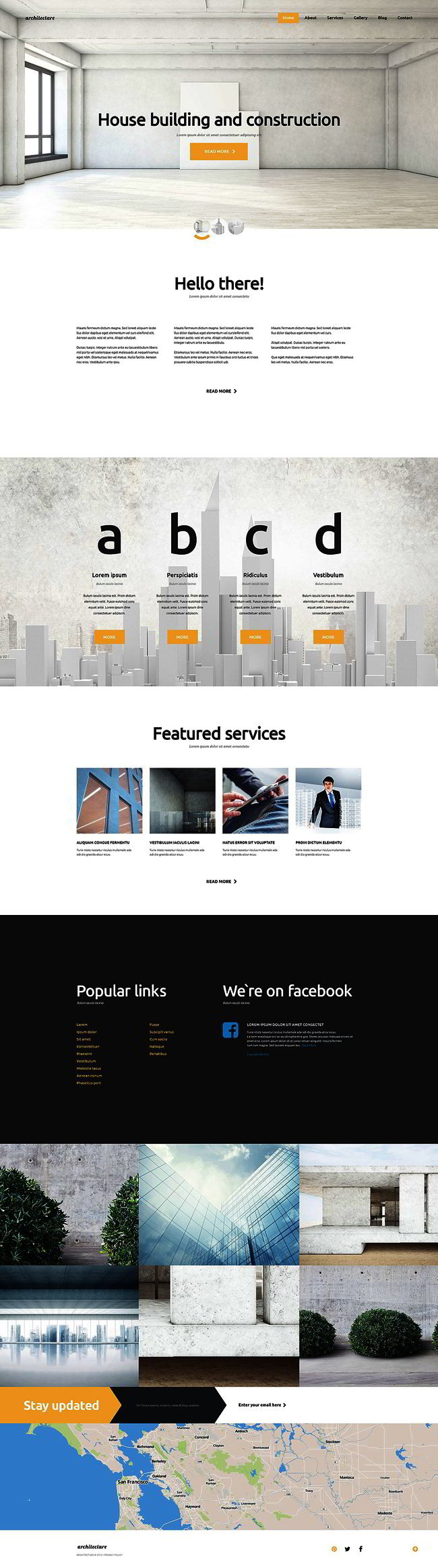 Architecture Joomla Template
